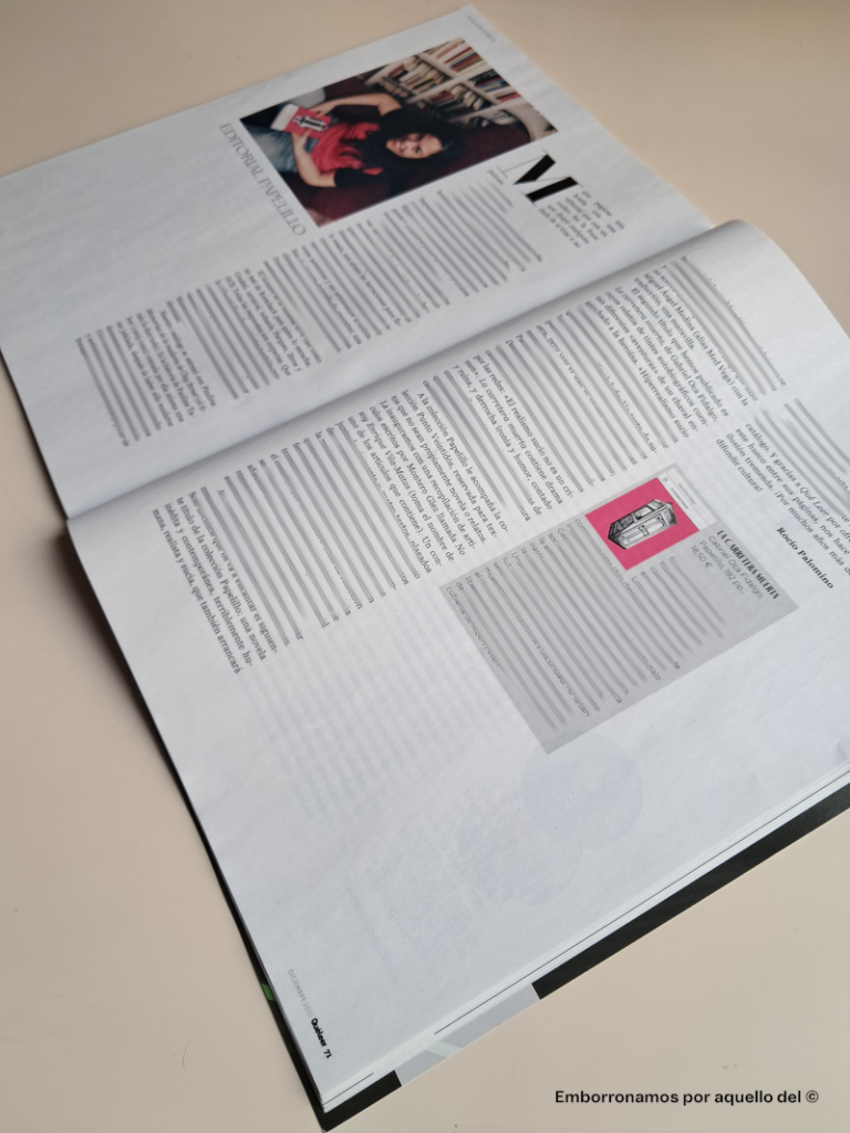 Revista Qué Leer (nº. 322). Voz Editorial de Papelillo.